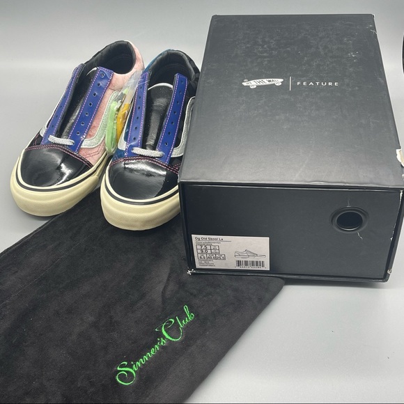 RARE Vans Vault Old Skool LX x Feature ‘Sinners Club - Part 2 Size M7.5 = W9 NEW - Picture 9 of 13